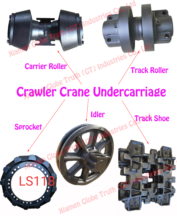 Heavy Equipment Track Roller For Crawler Crane