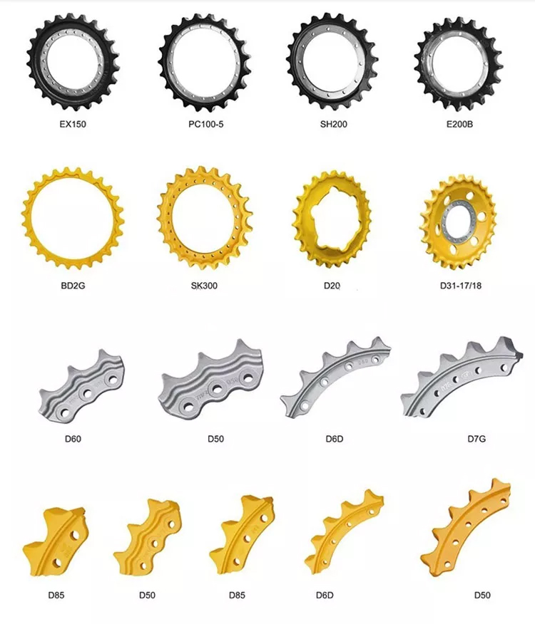 Caterpillar Komatsu and Shantui Sprocket Segment