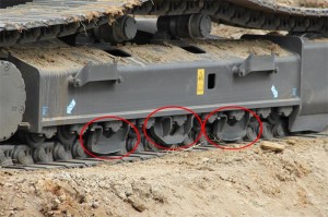 CAT320 OEM Standard track guard track link protector for excavator